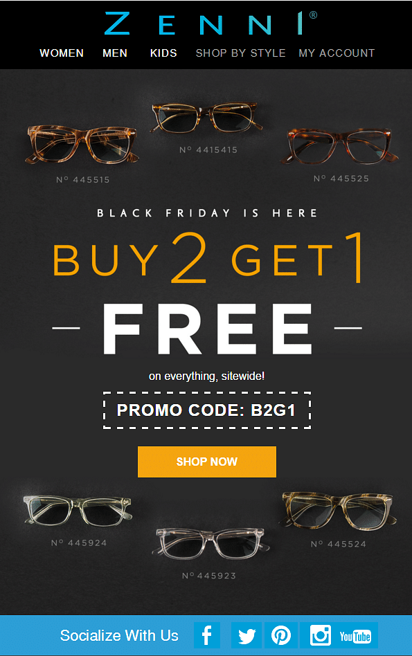Zenni Optical Black Friday 2021 Sale, Ad, & Deals 30 Off + Free