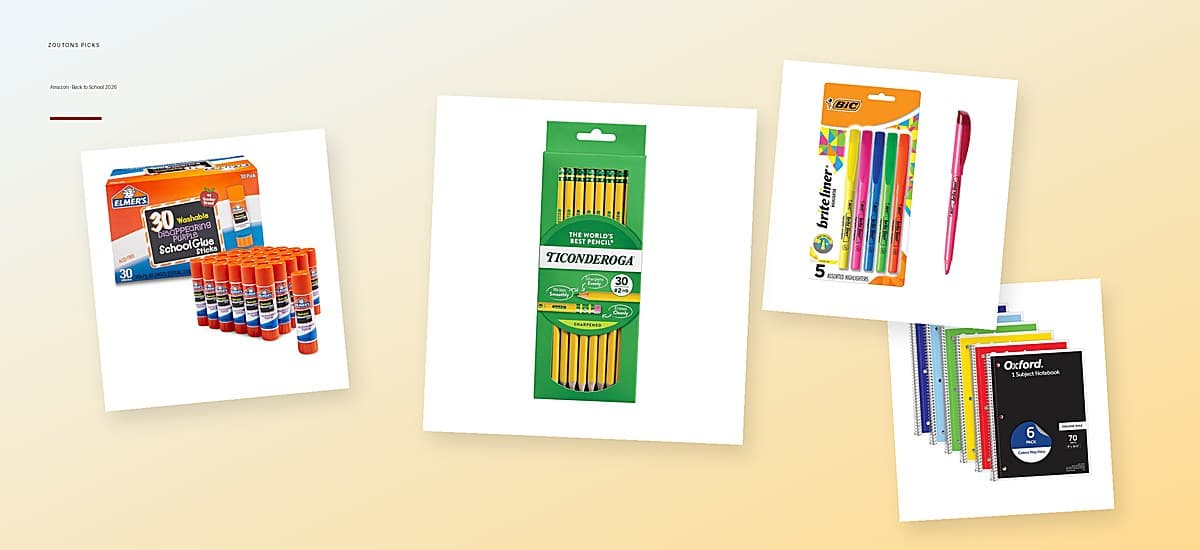 20 Amazon Back-to-School Deals Worth Checking Today