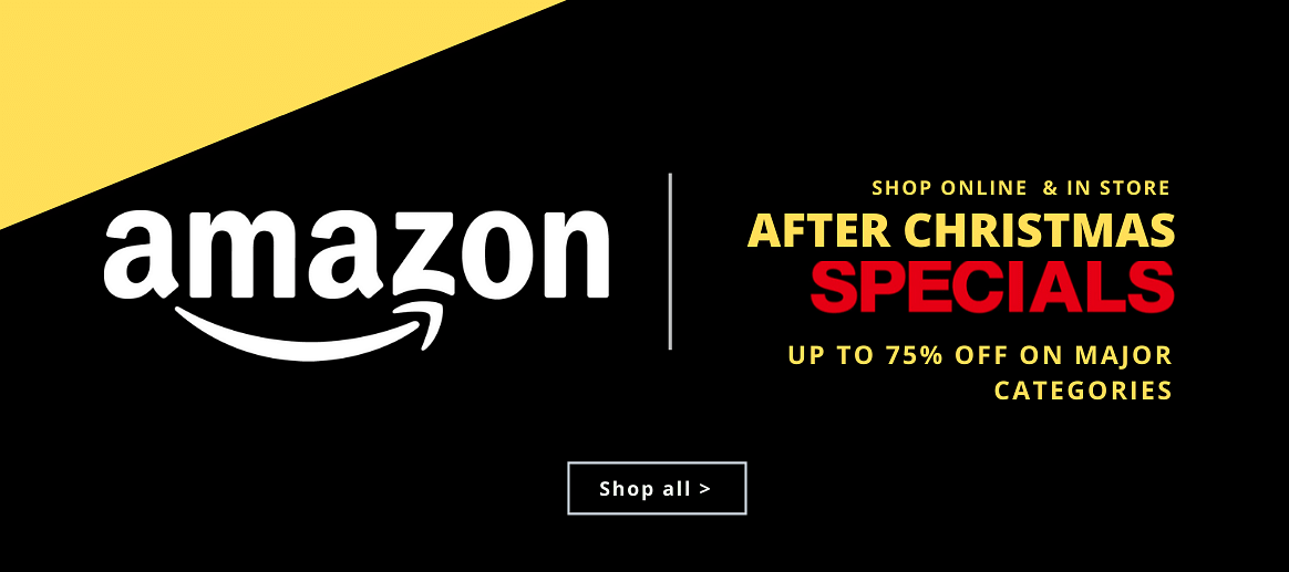 Amazon After Christmas Sale 2019 Up to 75% off on major categories