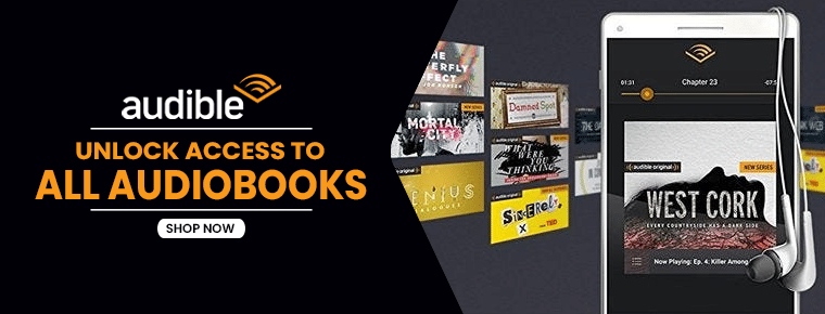 Audible promo codes & coupon: Get Access to All Audiobooks 