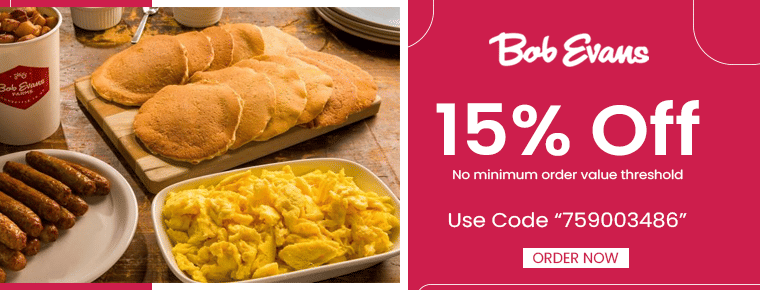Bob Evans Coupons 15% Off