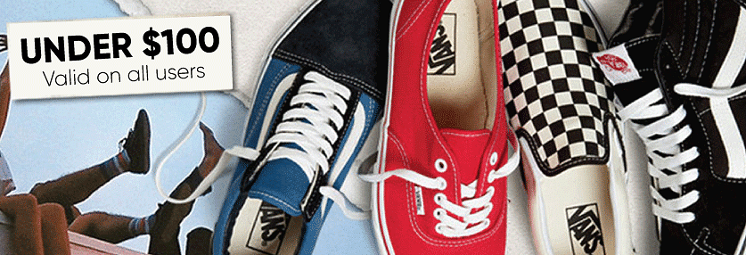 Vans Coupons for Shoes (October Special): 65% Discount On Custom, White