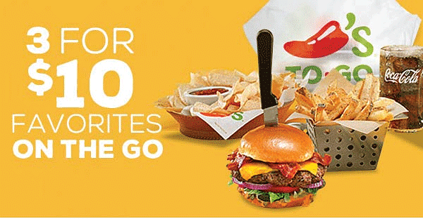 Chili's 3 For 10 Deal: Grab Free Food Items And Lunch For Just $7.49