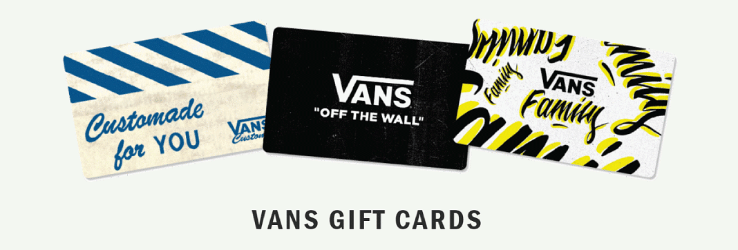 vans discount gift card