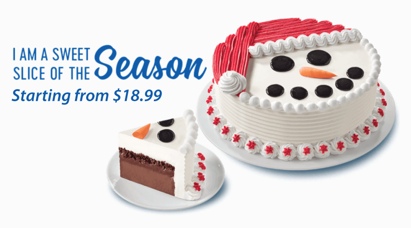 GET DAIRY QUEEN CAKES: STARTING FROM $18.99