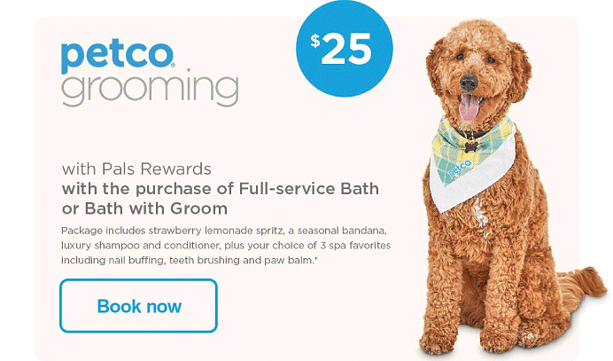 Dog in Curlers 2018 Foil Gift Card $0 PETCO Grooming 