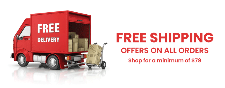 Enjoy Free Shipping On All Orders