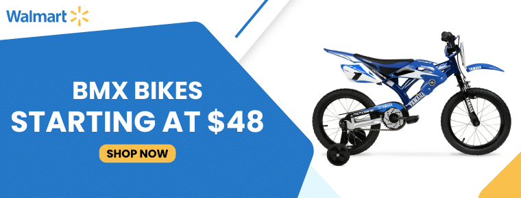 BMX Bikes starting at $48 at Walmart