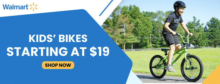Kids Bikes starting at $19 at Walmart
