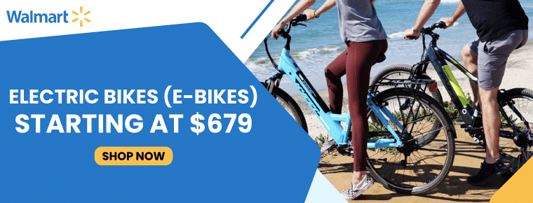 Electric Bikes starting at $679 at Walmart
