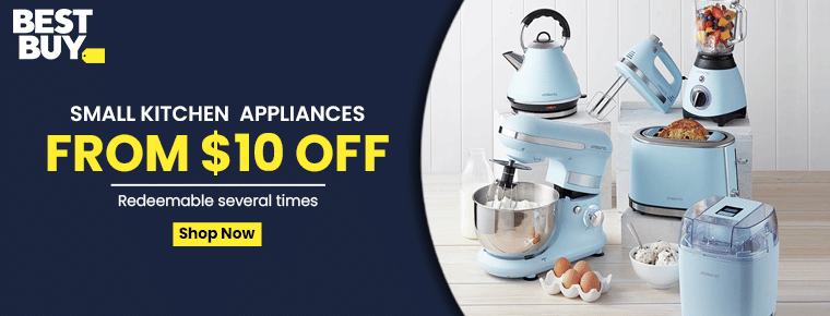 Small Kitchen  Appliances From $10 Off