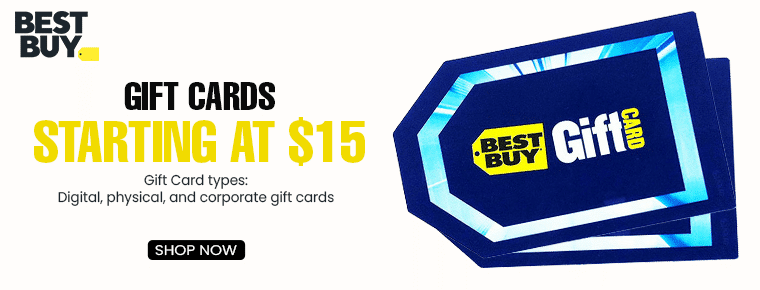 Gift Cards | Starting at $15