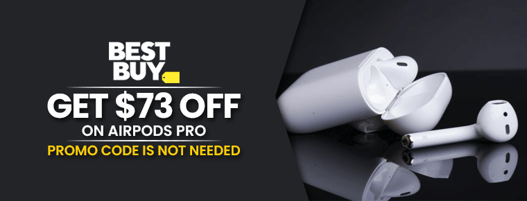 Best Buy Black Friday Sale | Get $73 Off On Airpods Pro