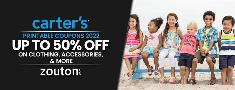 50% off Carters Printable Coupons November 2022 Clothing