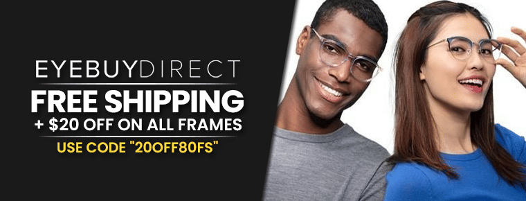 Free Shipping + $20 Off On All Frames