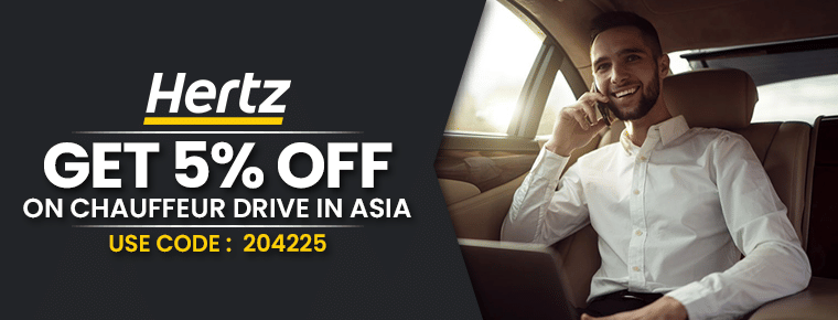 Chauffeur Drive in Asia| Get 5% Off