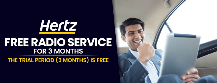Hertz Discount Code | Free Radio Service For 3 Months