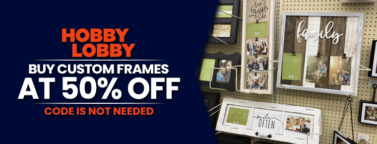 Buy Custom Frames At 50% Off