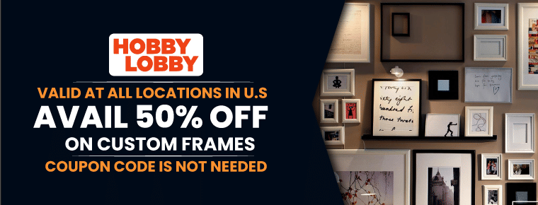 Avail 50% Off | Hobby Lobby Custom Frames
