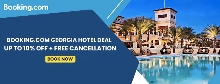 Booking.com Georgia hotel deal | Up to 15% off