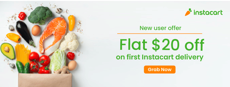 $20 off on first Instacart delivery