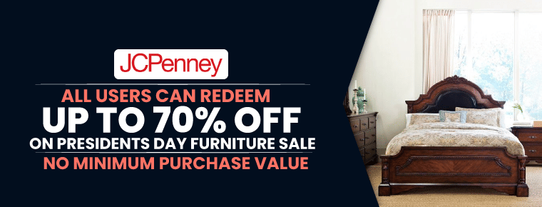 JCPenney Presidents Day Furniture Sale 2022 | Up To 70% Off