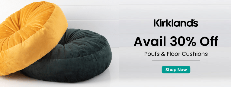 Avail 30% Off | Poufs & Floor Cushions