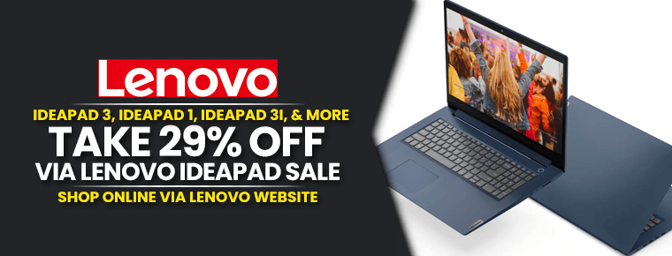 Lenovo Ideapad Sale 29% Off
