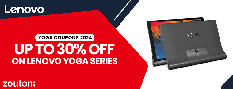 Lenovo Yoga Coupons | June 2024 | Get Up To 30% Off On Lenovo Yoga Series