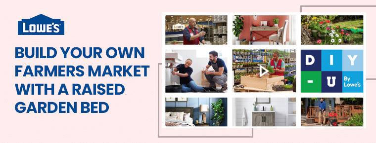 Build Your Own Farmers Market With A Raised Garden Bed