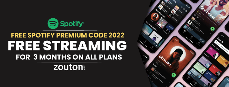 Free Spotify Premium Code (November 2022): Get 3 Months Of Free ...