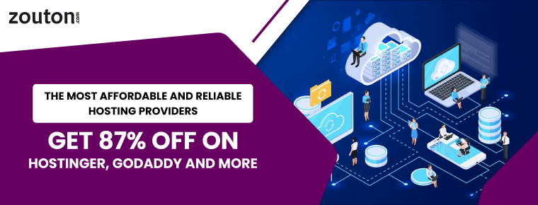 The Most Affordable and Reliable Hosting Providers | Get 87% Off on Godaddy, Hostinger, And More