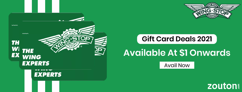 wingstop gift card deals 2021 (august specials): available at $1 onwards wingstop gift card deals