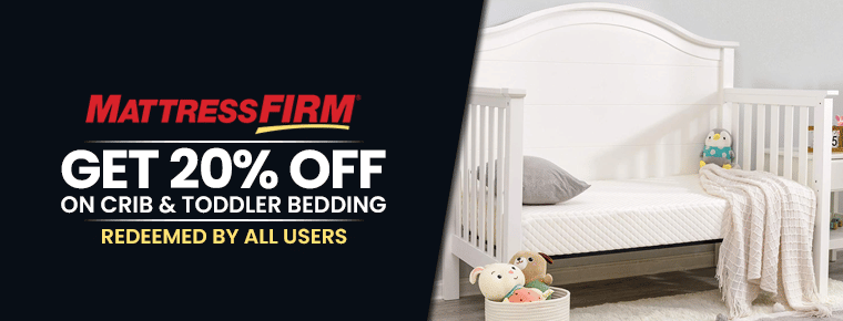 Mattress Firm Sale | 20% Off Crib & Toddler Bedding 