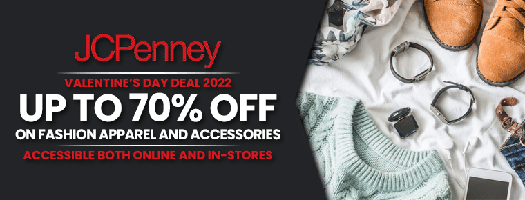 JCPenney Valentine’s Day Deal 2022