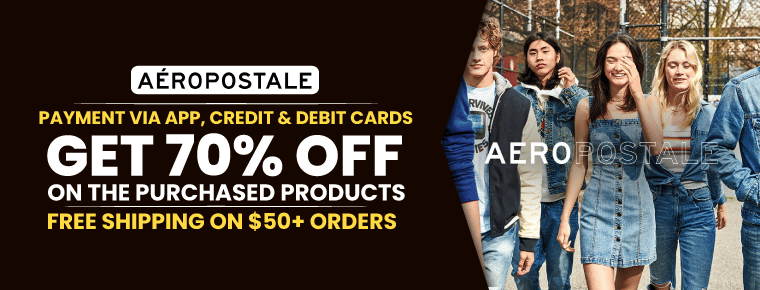 Aeropostale Sale 2022| Get 70% Off