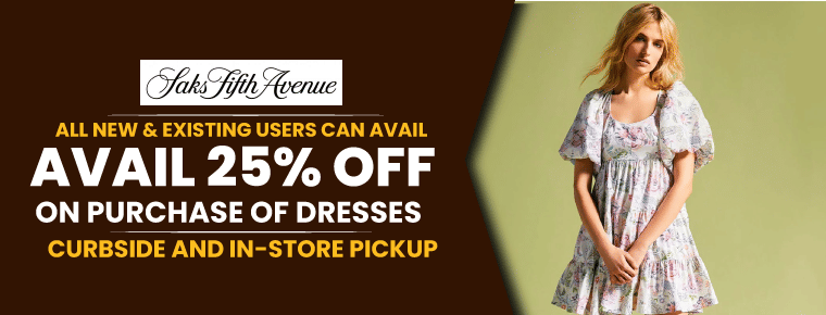 Avail 25% Off On Dresses