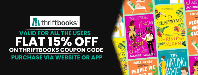 Flat 15% Off | ThriftBooks Coupon Code 