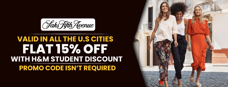 H&M Student Discount | Flat 15% Off