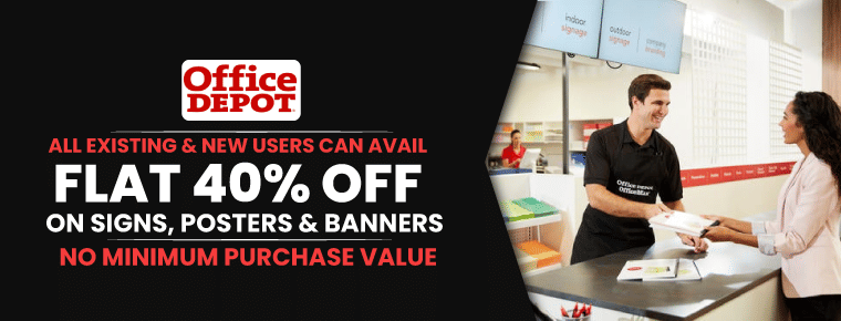 Flat 40% Off | Signs, Posters & Banners