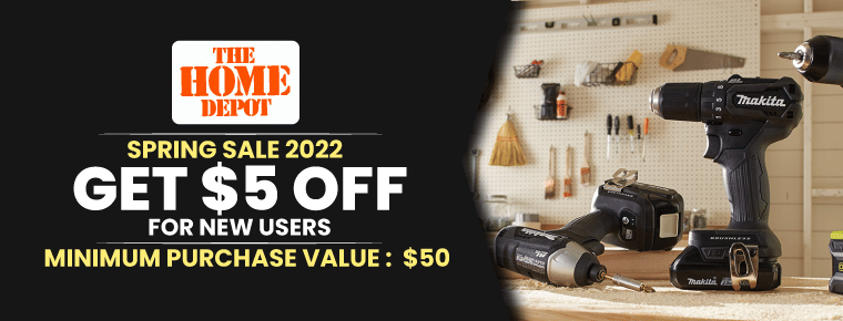 Score Home Depot $5 Off Coupon | For New Users