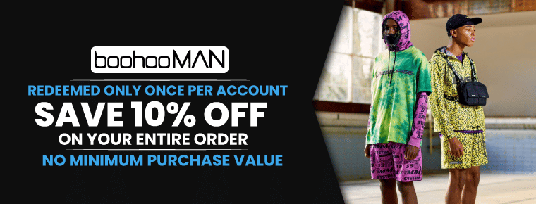 Save 10% | BoohooMAN Coupons