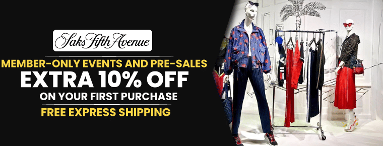SaksFirst Store Card Deal 2022 | Get Extra 10% Off