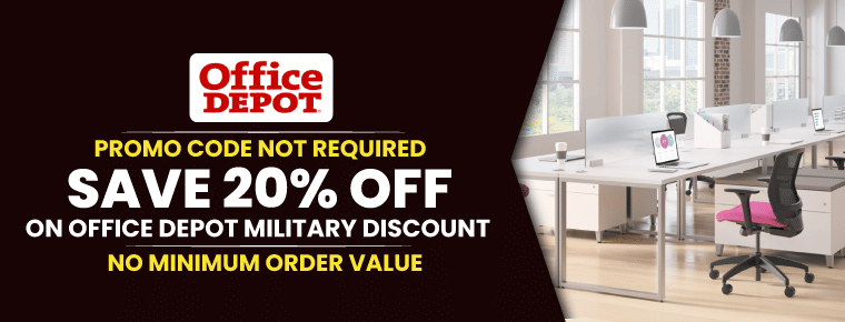 Office Depot Military Discount | Save 20%