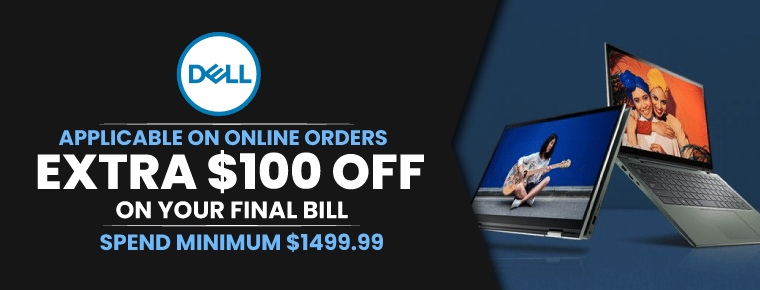 Use Dell Coupon Code: Extra $100 Off