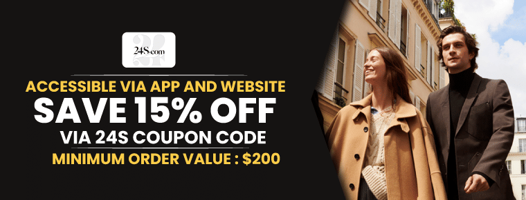 Save 15% Via 24S Coupon Code