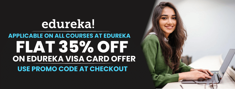 Flat 35% Off | Edureka Visa Card Offer