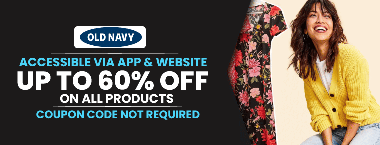 Old Navy Memorial Day Sale| Up To 60% Off