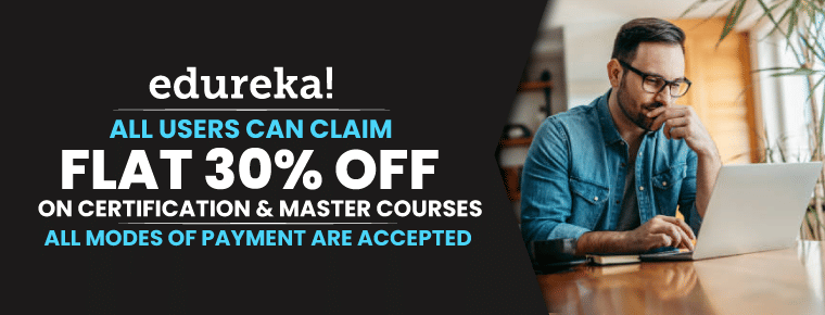 Flat 30% Off | Edureka Coupon Code