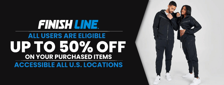 Up To 50% Off| Finish Line Season Sale